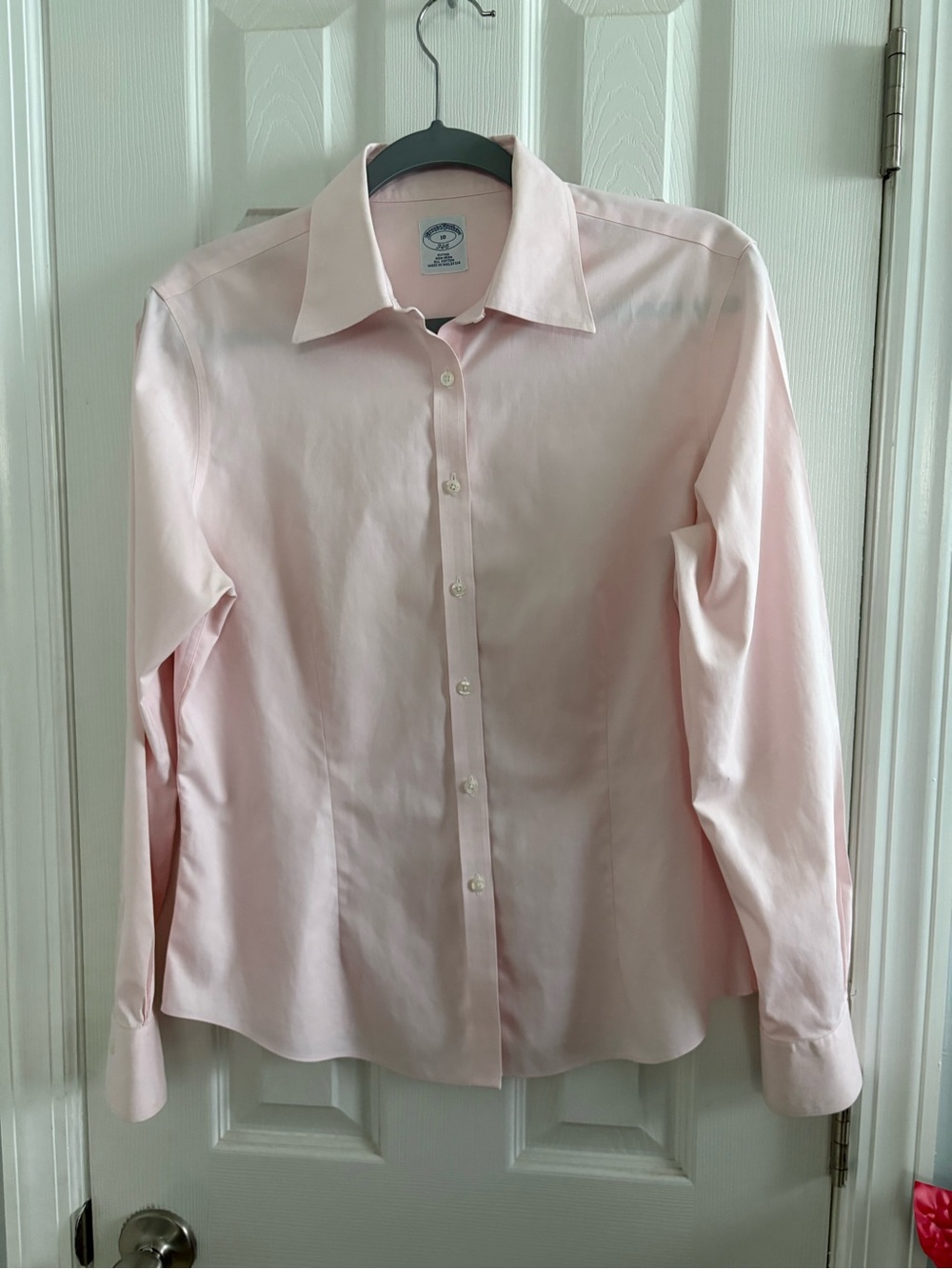 Brooks Brothers Pink Non-Iron Fitted Dress Shirt
